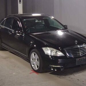 2013 Mercedes Benz S-Class black gasoline used car Japan export