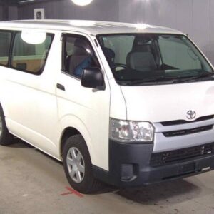 2014 Toyota Regius Ace Van white gasoline used car Japan export