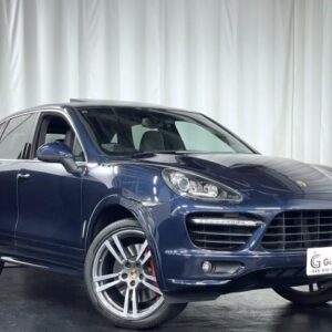 2013 Porsche Cayenne blue gasoline used car Japan export