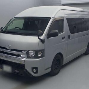 2016 Toyota Hiace Van silver gasoline used car Japan export
