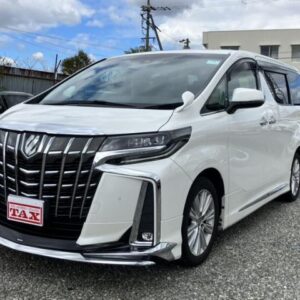2020 Toyota Alphard pearl gasoline used car Japan export