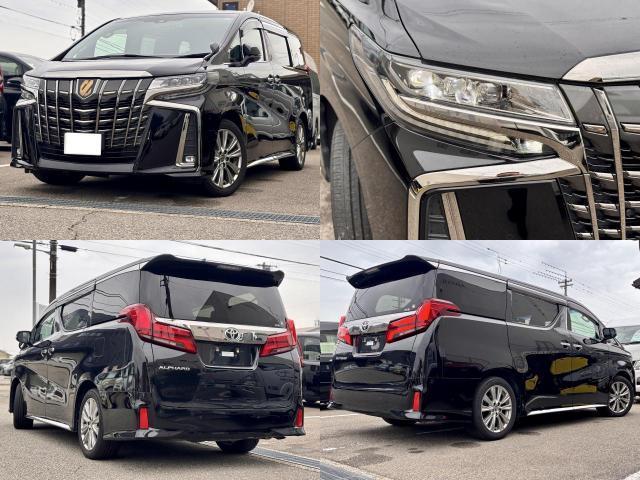Ref:AUX-22970523 TOYOTA ALPHARD 2021 1 2021 Toyota Alphard black gasoline used car Japan export