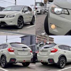 2015 Subaru Xv green gasoline used car Japan export