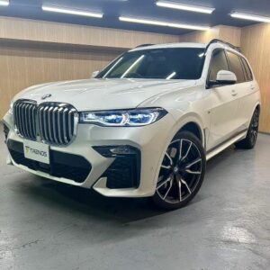 2021 Bmw X7 white diesel used car Japan export