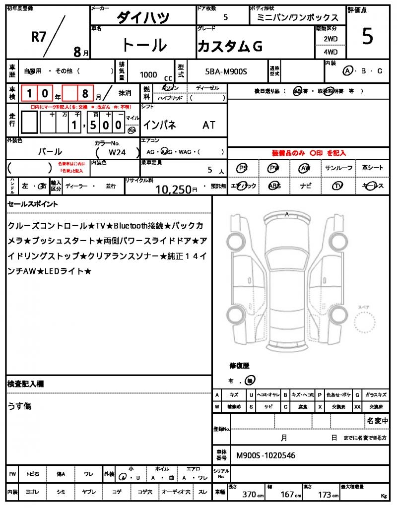 Ref:AUX-22975919 DAIHATSU THOR 2025 21 Ref:AUX-22975919 DAIHATSU THOR 2025 - Image 21