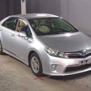 2012 Toyota Sai silver gasoline used car Japan export