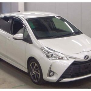 2017 Toyota Vitz pearl gasoline used car Japan export