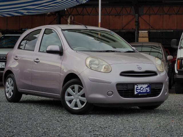 Ref:AUX-22976113 NISSAN MARCH 2012 1 2012 Nissan March purple gasoline used car Japan export