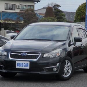 2016 Subaru Impreza Sports black gasoline used car Japan export