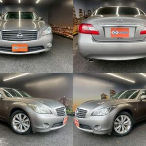 2010 Nissan Fuga gray gasoline used car Japan export