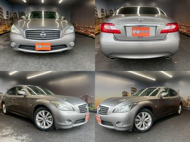 Ref:AUX-22976125 NISSAN FUGA 2010 1 2010 Nissan Fuga gray gasoline used car Japan export