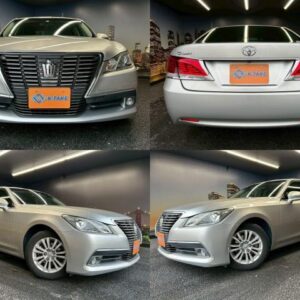 2015 Toyota Crown silver gasoline used car Japan export
