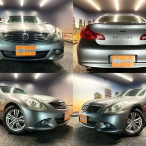 2013 Nissan Skyline gray gasoline used car Japan export