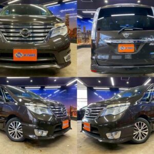 2015 Nissan Serena tea gasoline used car Japan export