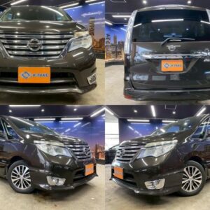 2014 Nissan Serena tea gasoline used car Japan export