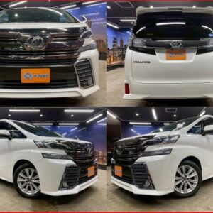 2016 Toyota Vellfire white gasoline used car Japan export