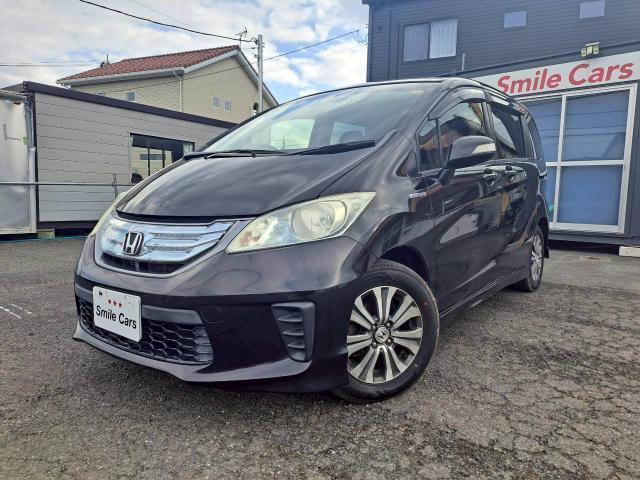 Ref:AUX-22976298 HONDA FREED HYBRID 2012 1 2012 Honda Freed Hybrid black gasoline used car Japan export