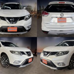 2014 Nissan X-Trail pearl gasoline used car Japan export