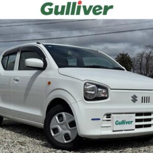 2021 Suzuki Alto white gasoline used car Japan export