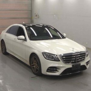 2019 Mercedes Benz S-Class pearl gasoline used car Japan export