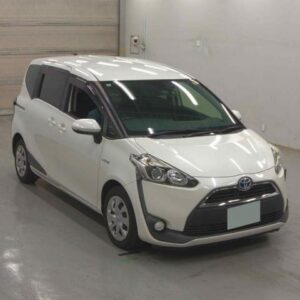 2016 Toyota Sienta pearl gasoline used car Japan export