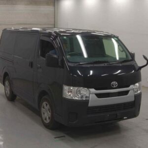 2023 Toyota Hiace Van black diesel used car Japan export