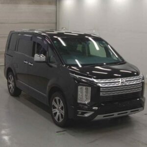 2023 Mitsubishi Delica D:5 black diesel used car Japan export