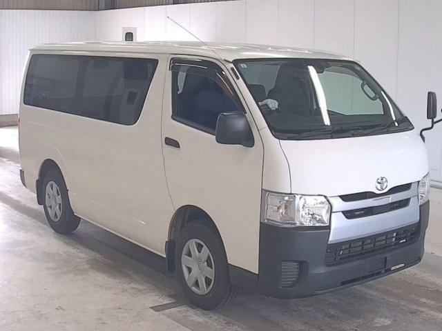 Ref:AUX-22980400 TOYOTA REGIUS ACE VAN 2019 1 2019 Toyota Regius Ace Van white diesel used car Japan export