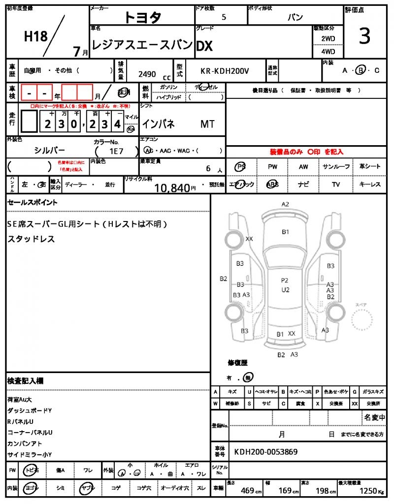 Ref:AUX-22980424 TOYOTA REGIUS ACE VAN 2006 5 Ref:AUX-22980424 TOYOTA REGIUS ACE VAN 2006 - Image 5