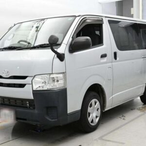2016 Toyota Hiace Van silver gasoline used car Japan export