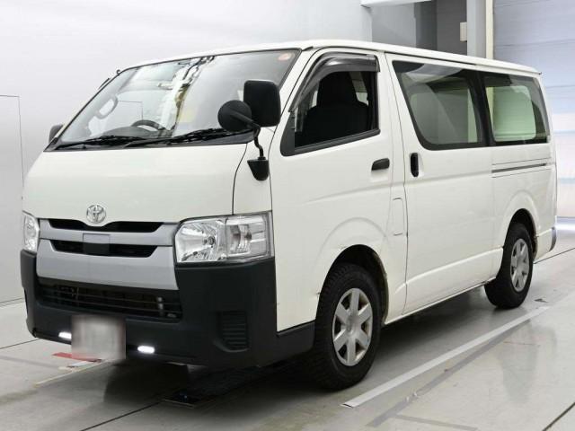 Ref:AUX-22980427 TOYOTA REGIUS ACE VAN 2018 1 2018 Toyota Regius Ace Van white gasoline used car Japan export
