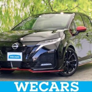 2022 Nissan Aura black gasoline used car Japan export