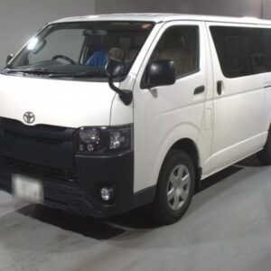 2016 Toyota Hiace Van white diesel used car Japan export