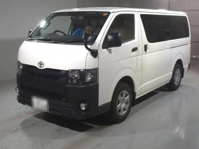 Ref:AUX-22984574 TOYOTA HIACE VAN 2016 1 2016 Toyota Hiace Van white diesel used car Japan export