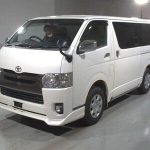 2016 Toyota Hiace Van pearl diesel used car Japan export