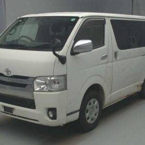 2014 Toyota Regius Ace Van white diesel used car Japan export
