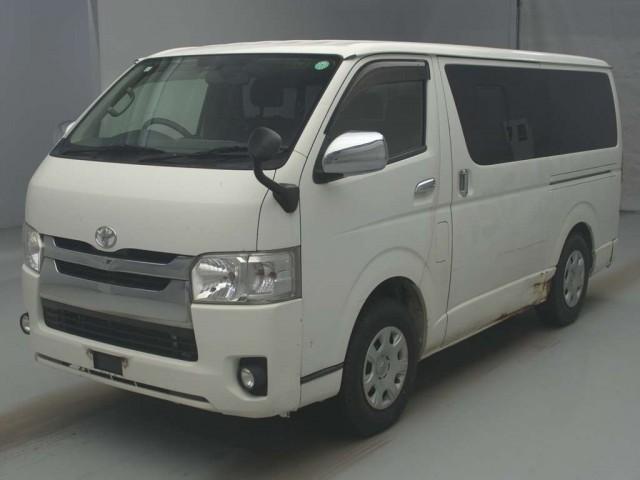 Ref:AUX-22984580 TOYOTA REGIUS ACE VAN 2014 1 2014 Toyota Regius Ace Van white diesel used car Japan export