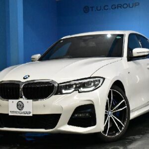 2019 Bmw 3 Series white gasoline used car Japan export