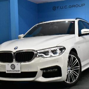 2018 Bmw 5 Series white gasoline used car Japan export