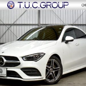 2020 Mercedes Benz Cla-Class white diesel used car Japan export