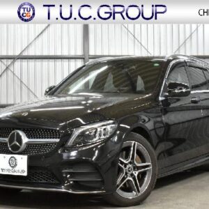 2019 Mercedes Benz C-Class black gasoline used car Japan export