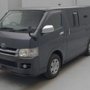 2010 Toyota Regius Ace Van gray diesel used car Japan export