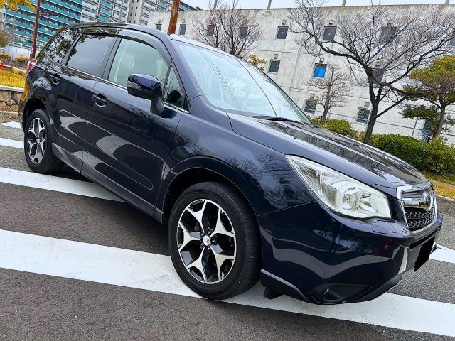 Ref:AUX-22984661 SUBARU FORESTER 2013 1 2013 Subaru Forester blue gasoline used car Japan export
