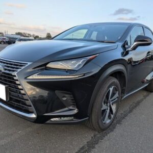 2018 Lexus Nx black hybrid used car Japan export