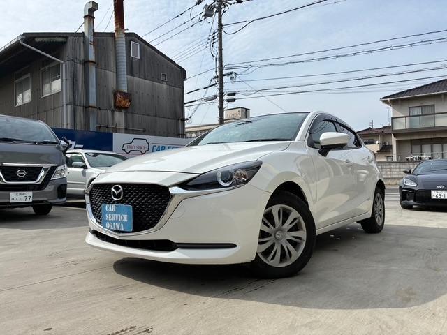 Ref:AUX-22988831 MAZDA MAZDA2 2021 1 2021 Mazda Mazda2 white gasoline used car Japan export