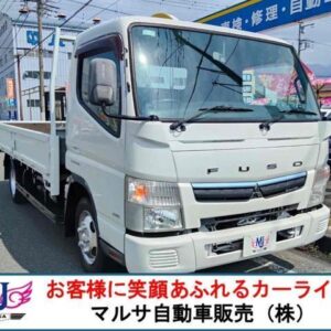 2017 Mitsubishi Fuso Canter white diesel used car Japan export