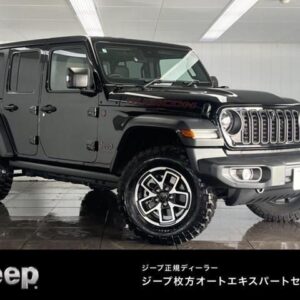 2025 Chrysler Jeep Jeep Wrangler Unlimited black gasoline used car Japan export