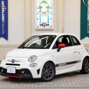2018 Abarth Abarth 595 white gasoline used car Japan export
