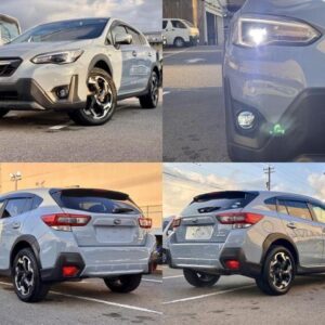 2021 Subaru Xv blue hybrid used car Japan export