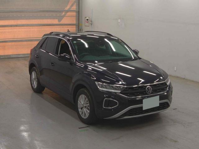 Ref:AUX-22994375 VOLKSWAGEN T-ROC 2025 1 2025 Volkswagen T-Roc black gasoline used car Japan export